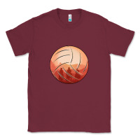 Cowboy Sunset Volleyball Classic Tee | Teevron