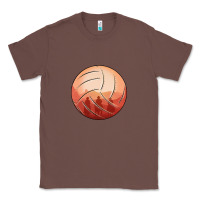 Chestnut Cowboy Sunset Volleyball Classic Tee - Bettercallsaul