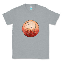 Heather Grey Cowboy Sunset Volleyball Classic Tee - Bettercallsaul