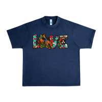 Navy love rodeo Urban Heavy Tee - JahusDesignShop