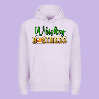 Whiskey Business St. Patricks Day Premium Hoodie Designed By Fadigitalartstudio