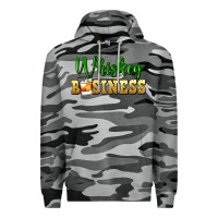 Slate Camo whiskey business St. Patricks Day Premium Hoodie - FaDigitalArtStudio