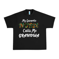 Black My Favorite Nurse Calls Me Grandma Urban Heavy Tee - Bettercallsaul