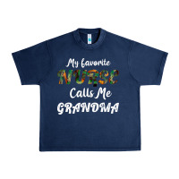 Navy My Favorite Nurse Calls Me Grandma Urban Heavy Tee - Bettercallsaul