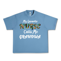 Pebble Blue My Favorite Nurse Calls Me Grandma Urban Heavy Tee - Bettercallsaul
