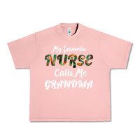 Salmon My Favorite Nurse Calls Me Grandma Urban Heavy Tee - Bettercallsaul