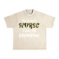 Sandshell My Favorite Nurse Calls Me Grandma Urban Heavy Tee - Bettercallsaul