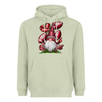 Matcha American Football Gnome Heavyweight Hoodie - CowhideDigitalArt