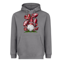Storm American Football Gnome Heavyweight Hoodie - CowhideDigitalArt