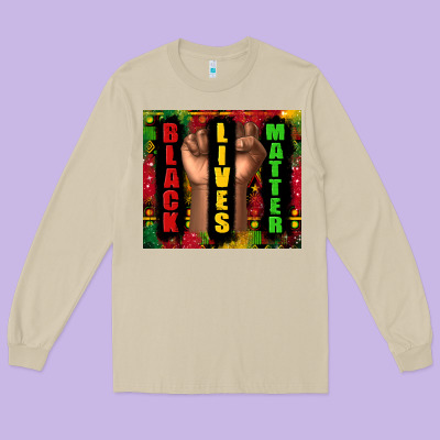 Black Lives Matter Juneteenth Long Sleeve Tee Designed By Tumblerdesignbyshophia