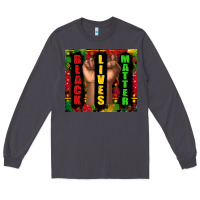 Smoke black lives matter juneteenth Long Sleeve Tee - TumblerDesignByShophia