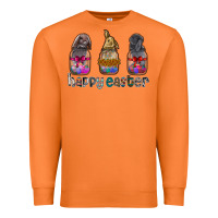 Carrot Happy Easter Premium Sweatshirt - CowhideDigitalArt