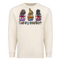 Sandshell Happy Easter Premium Sweatshirt - CowhideDigitalArt