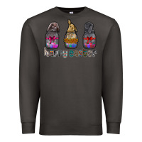 Smoke Happy Easter Premium Sweatshirt - CowhideDigitalArt