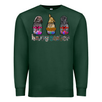 Sports Green Happy Easter Premium Sweatshirt - CowhideDigitalArt