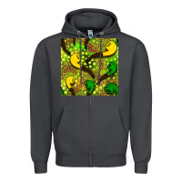 Smoke St. Patrick's pipe pattern digital paper Zipper Hoodie - BundleAndBundleShop