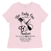 Bubblegum Pink The Only One Salon Ladies Tee - Jasminsmagicworld