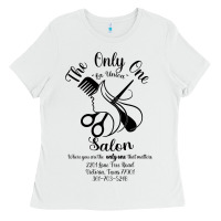 White The Only One Salon Ladies Tee - Jasminsmagicworld