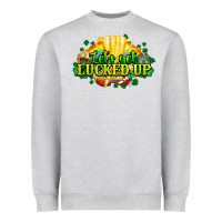 Heather Grey St. Patrick's Day American Football Heavyweight Sweatshirt - HowdyJamesFarm