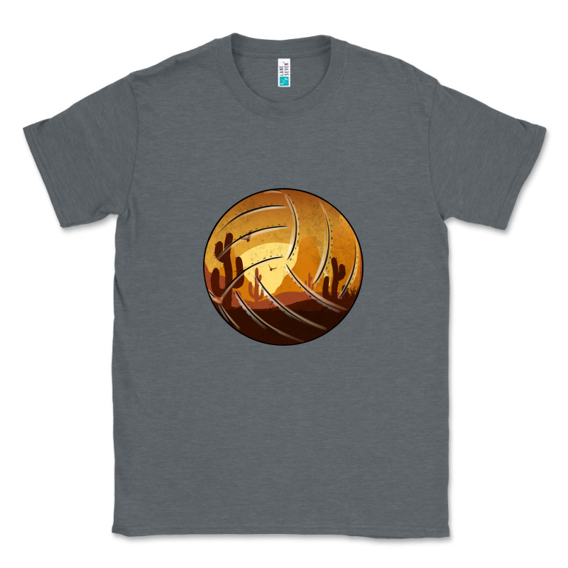 Desert Cactus Sunset Volleyball Classic Tee by Bettercallsaul | Teevron