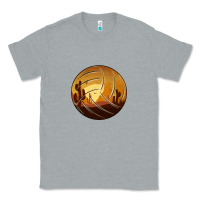 Heather Grey Desert Cactus Sunset Volleyball Classic Tee - Bettercallsaul