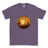 Lavender Desert Cactus Sunset Volleyball Classic Tee - Bettercallsaul