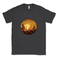 Smoke Desert Cactus Sunset Volleyball Classic Tee - Bettercallsaul