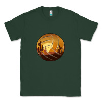 Sports Green Desert Cactus Sunset Volleyball Classic Tee - Bettercallsaul