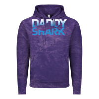 Cloud Purple Daddy Shark Vintage Hoodie - Bettercallsaul
