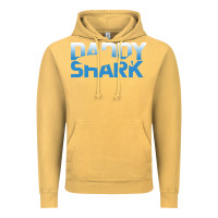 Vintage Mustard Daddy Shark Vintage Hoodie - Bettercallsaul
