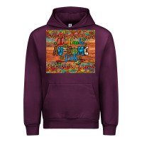 Mauve Wine i teach au some kids Urban Hoodie - Artiststas