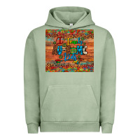 Pigment Oil Green i teach au some kids Urban Hoodie - Artiststas