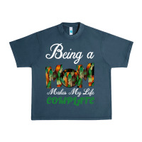 Midnight Navy Being A Mom Makes My Life Complete For dark Urban Heavy Tee - Bettercallsaul