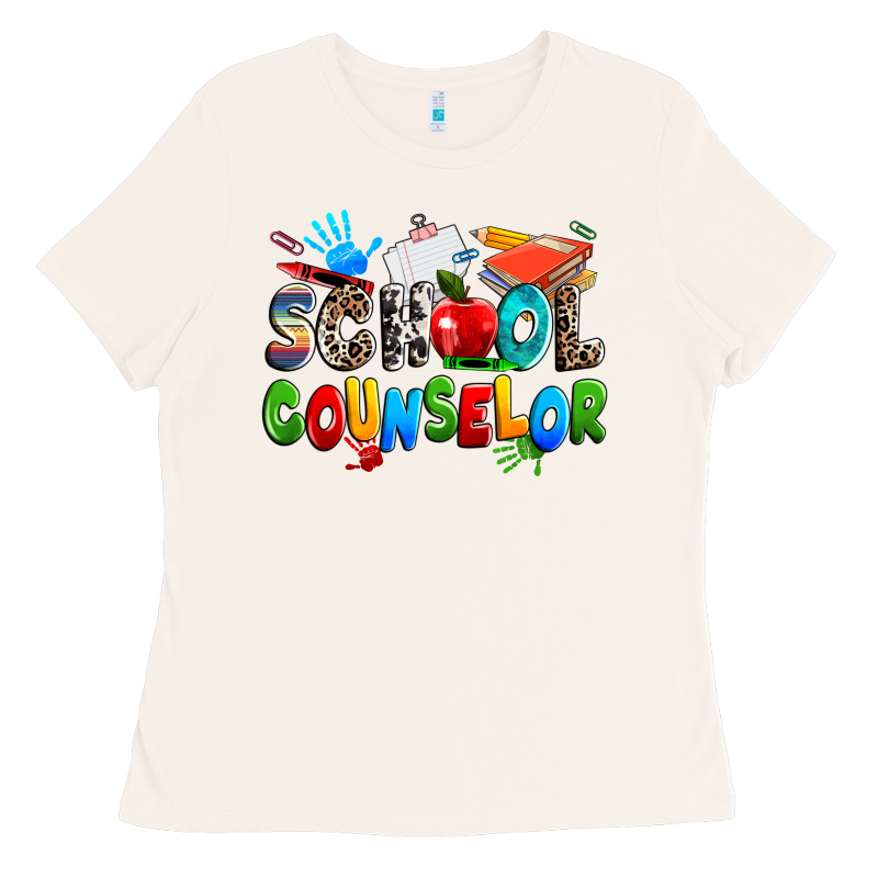 School Counselor Ladies Tee by NancyCooperArtShop | Teevron