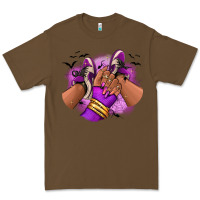 Cacao Halloween afro sneakers Premium Tee - RanaPortraitStore