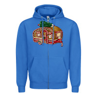 True Royal caravan gingerbread Zipper Hoodie - FaDigitalArtStudio