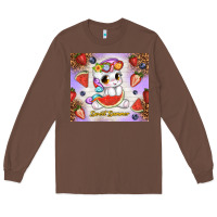 Chestnut sweet summer cute unicorn Long Sleeve Tee - TumblerDesignByShophia