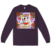 Plum sweet summer cute unicorn Long Sleeve Tee - TumblerDesignByShophia
