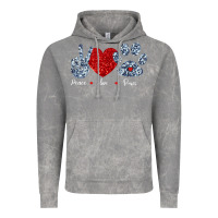 Cloud Rock Peace Love Paws Vintage Hoodie - Bettercallsaul