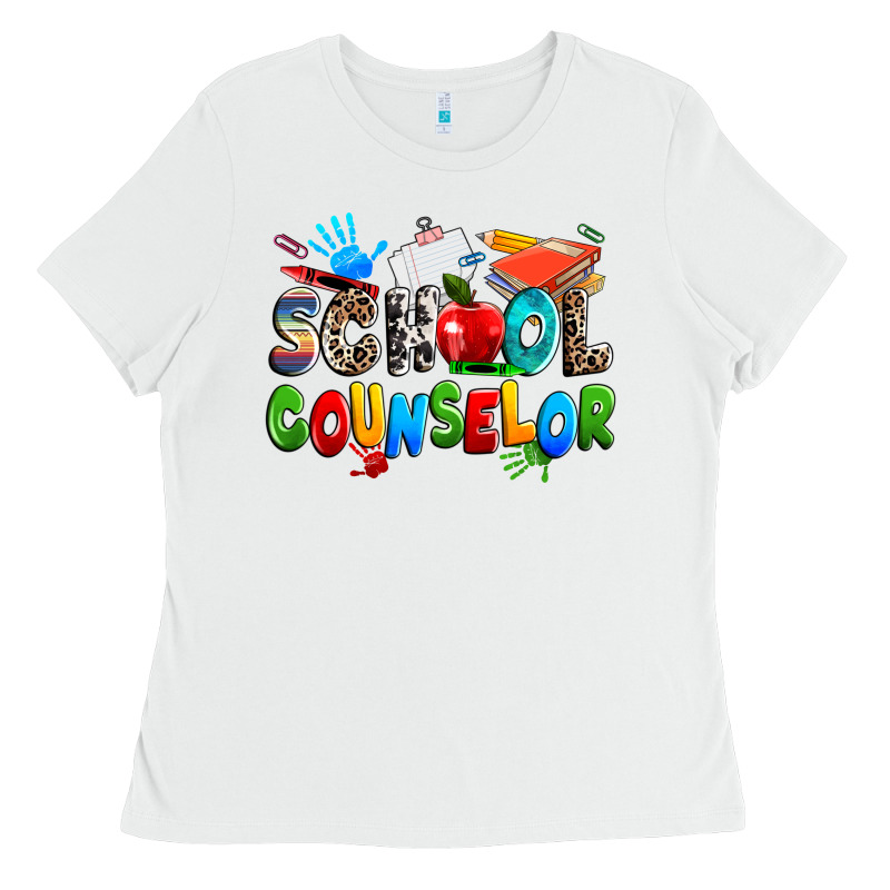 School Counselor Ladies Tee by NancyCooperArtShop | Teevron