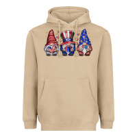 Mushroom American Gnomes Heavyweight Hoodie - CowhideDigitalArt