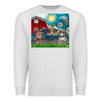 Oatmeal Heather happy easter Premium Sweatshirt - CowhideDigitalArt
