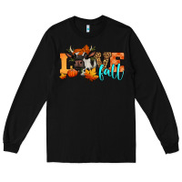 Black love fall holstein cow Long Sleeve Tee - Jasminsmagicworld