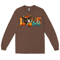 Chestnut love fall holstein cow Long Sleeve Tee - Jasminsmagicworld