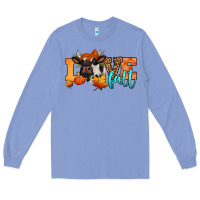 Colony Blue love fall holstein cow Long Sleeve Tee - Jasminsmagicworld