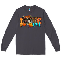 Smoke love fall holstein cow Long Sleeve Tee - Jasminsmagicworld