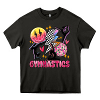 Asphalt retro gymnastics Heavy Core Tee - MaliasSmallBusiness
