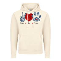 Vintage Artic Peace Love Paws Vintage Hoodie - Bettercallsaul