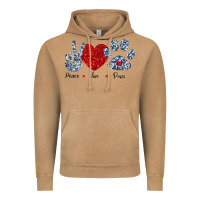 Vintage Camel Peace Love Paws Vintage Hoodie - Bettercallsaul