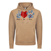 Vintage Coffee Peace Love Paws Vintage Hoodie - Bettercallsaul